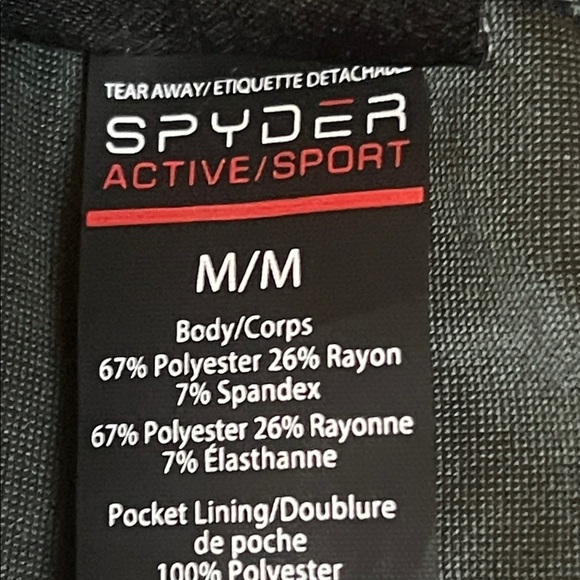 NWOT Spyder Green Gray Pinstriped Casual Wide Leg Pants Elasticized Waist sz M - Picture 8 of 9